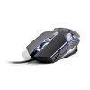 Polosmart PGM37 Kablolu RGB Led Aydınlatmalı 6 Tuşlu 3600DPI Gaming Mouse Siyah