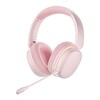 Aula G7 PRO Tri Mode Kablosuz RGB 7.1 Surround Ses 40mm Driver Düşük Gecikme E-Spor Mikrofonlu Oyuncu Kulaklığı Pembe