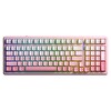 Aula F99 3 Modlu Mekanik Kablosuz RGB Hot Swap Dream Sakura Switch Makrolu Gradyan Pembe Oyuncu Klavyesi