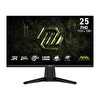 MSI MAG 255F X24 24.5" 1920x1080 FHD 240 Hz 0.5 MS HDMI DP HDR Ready Adaptive Sync Rapid IPS Oyuncu Monitörü