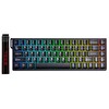 Aula Win68 HE Manyetik Klavye Rapid Trigger GrayWood Switch 8000Hz RGB TKL Hot Swap Siyah Oyuncu Klavyesi