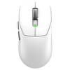 MSI Forge GM340 PixArt 3311 Sensör RGB Kablosuz Beyaz Oyuncu Faresi