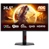 AOC Q27G4ZDR 26.5" 240 Hz(OC) 0.03 MS HDMI DP USB Adaptive Sync Pivot HDR10 QHD QD-OLED Oyuncu Monitörü