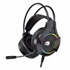 GameBooster H001 Vital Rainbow RGB Aydınlatmalı Oyuncu Kulaklığı Siyah