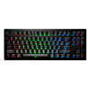 Akko Monsgeek M3 V5 HE Şeffaf Siyah AstroAim Manyetik Switch 8K Hz Hall Effect Hotswap RGB Kablosuz İngilizce Oyuncu Klavyesi
