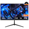 GameBooster Ruvie EF20 23.8" 200Hz 0.5ms HDMI DP RGB Adaptive Sync HDR10 FHD VA Oyuncu Monitörü