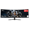 Fazeon X49F165DQP 49" 165Hz 0.5ms RGB HDMI DP FreeSync G-Sync HDR10 Dual QHD SS VA Kavisli Oyuncu Monitörü
