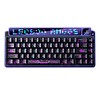 Leobog AMG65 Mekanik LED Matrix Ekranlı Sessiz Pamuk Şeker Anahtar RGB Hot Swap Siyah Oyuncu Klavyesi