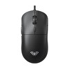 Aula S35 7200 DPI 6 Kademeli Optik Sensör 13 RGB Mod Makrolu Hafif Ergonomik Örgülü Kablo Siyah Oyuncu Mouse