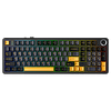 Aula F99 Pro 3 Modlu RGB Hot Swap Mekanik Star Vector Switch Siyah Kablosuz Oyuncu Klavyesi