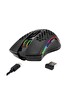 Redragon Storm Pro Kablosuz RGB PixArt PAW3335 16000 DPI Siyah Oyuncu Faresi M808-KS