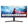 Aiwa MP3424-Y 34" 165 Hz 1 MS UWQHD VA Curved Oyuncu Monitörü