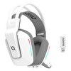 Aqirys  Alya V2.0 White Wireless RGB 3D Stereo Kablosuz Oyuncu Kulaklığı Beyaz