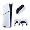 Sony PS5 Slim Dijital 825GB - 2. Dualsense Ps5 Kol - Şarj İstasyonlu Oyun Konsolu (İthalatçı Garantili)