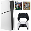 Sony Playstation 5 Slim CD 1 TB - 2.Dualsense Siyah FC26 - GTA5 (İthalatçı Garantili)