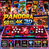 ScHitec Pandora 50.000 Oyunlu 4K 3D RGB Işıklı Çift Kişilik Arcade Oyun Konsolu