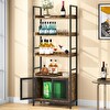 Zizuva Tasarım 64x30 CM Ceviz Raflı Düzenleyici