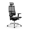 Metta Yoga 4DF Ergonomik Fileli Ofis Sandalyesi / Yönetici Koltuğu - AB.F.15.13A Siyah