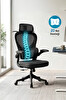Karr Office Porto Ergonomik Çalışma Sandalyesi Siyah