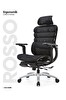 Karr Office Rosso Ergonomik Çalışma Koltuğu Siyah