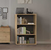 Adore Mobilya Rio 3 Raflı Kitaplık - Florida Meşe 72x109x34 CM