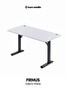 Karr Office Firmus Dayanıklı Çalışma Masası 120x60 - Beyaz