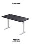 Karr Office Firmus Dayanıklı Çalışma Masası 120x60 - Siyah