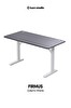 Karr Office Firmus Dayanıklı Çalışma Masası - 140x70 CM Antrasit