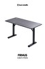 Karr Office Firmus Dayanıklı Çalışma Masası - 120x60 CM Antrasit