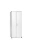 Adore Mobilya Porto 10 Raflı Kapaklı Geniş Ayakkabılık - Mat Beyaz 76x187x36 CM (GxYxD)