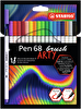 Stabilo Pen 68 Brush Arty 18'li Fırça Uçlu Keçeli Kalem Seti