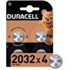 Duracell Özel 2032 4'lü 3V Lityum Düğme Pil CR2032