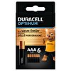 Duracell Optimum AAA 1,5 V LR03 MN2400, 6’lı Paket Alkalin Pil