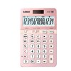 Casio JS-40B-PK Profesyonel 14 Hane Masaüstü Pembe Hesap Makinesi
