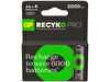 GP Batteries ReCyko Pro 1.2 V Ni-MH Şarj Edilebilir 4'lü AA Kalem Pil