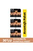 Duracell 1.5V LR03/MN2400 30'lu Paket Alkalin AA Kalem Pil