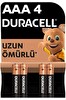 Duracell Alkalin AAA İnce Kalem Pil - 1.5 V LR03/MN2400 4'lü Paket
