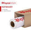 Feyza Bilişim 1.Hamur Premium Opak 80 GR Plotter Çizim Kağıdı 31 CM x 100 MT - 1 Rulo