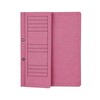 Elitstore Karton Dosya A4 Yarım Kapak Pembe 50'li Paket