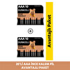 Duracell Alkalin AAA 1.5V LR03 / MN2400 Kalem Pil - 20'li  Paket