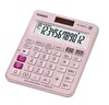 Casio MJ-120D Plus Pembe İşlem Kontrollü 12 Hane Masa Üstü Hesap Makinesi