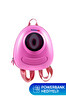 Zampago USB Şarj Girişli LED Big Eyes Akıllı Çocuk Sırt Çantası - Pembe