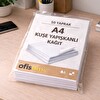 Ofisomi Kuşe Yapışkanlı Sticker Kağıt A4 Mat 90 Gr/m² 50 Adet-Paket