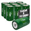 I-Gen Batteries R20 Ecocell D Boy Pil 1.5V Büyük Boy Pil 10'lu Paket