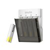 Imuto 3600 mWh AA Şarj Edilebilir Pil - Power Case Şarj Kiti 4’lü Paket