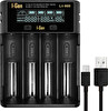 I-Gen Batteries Lii-800 Akıllı Li-Ion Type-C Girişli LCD Ekranlı 4 Slot Şarj  Li-Ion ve Ni-Mh Uyumlu Pil Şarj Cihazı