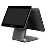 Tiwox TP-9000D Dokunmatik POS Bilgisayar 15.6 İnç Intel Core i5 5. Nesil 8GB RAM 128GB NVMe SSD 13.2 İnç Müşteri Ekranı