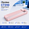 Olymkea CT310 Pembe Taşınabilir Kağıt Kesme Makinesi - 10 Yaprak Kapasiteli Paper Trimmer