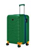 Louisiana Polo 1088 Polikarbon 4x2 Teker Yeşil Kabin Boy Valiz