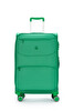 United Colors Of Benetton BNT2400 Kumaş Yeşil Orta Boy Valiz